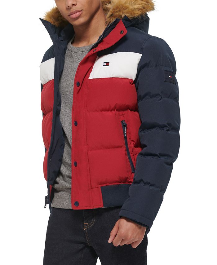 Tommy Hilfiger Short Snorkel Coat, Created for Macy's & Reviews - Coats ...