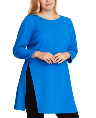 Vince Camuto - Plus Size Side-Split Tunic
