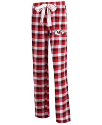 Concepts Sport Women's Kansas City Chiefs Piedmont Flannel Pajama Pants ...