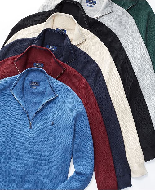 polo ralph lauren quarter zip sweat