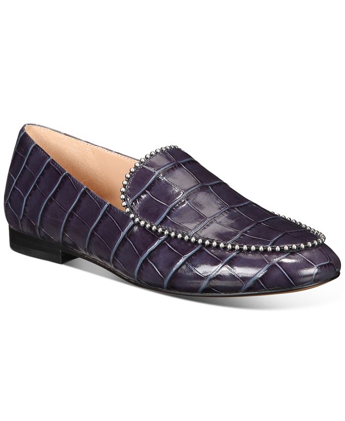 Coach moccasins macy's sales
