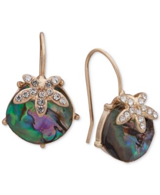 lonna & lilly - Gold-Tone Stone Drop Earrings