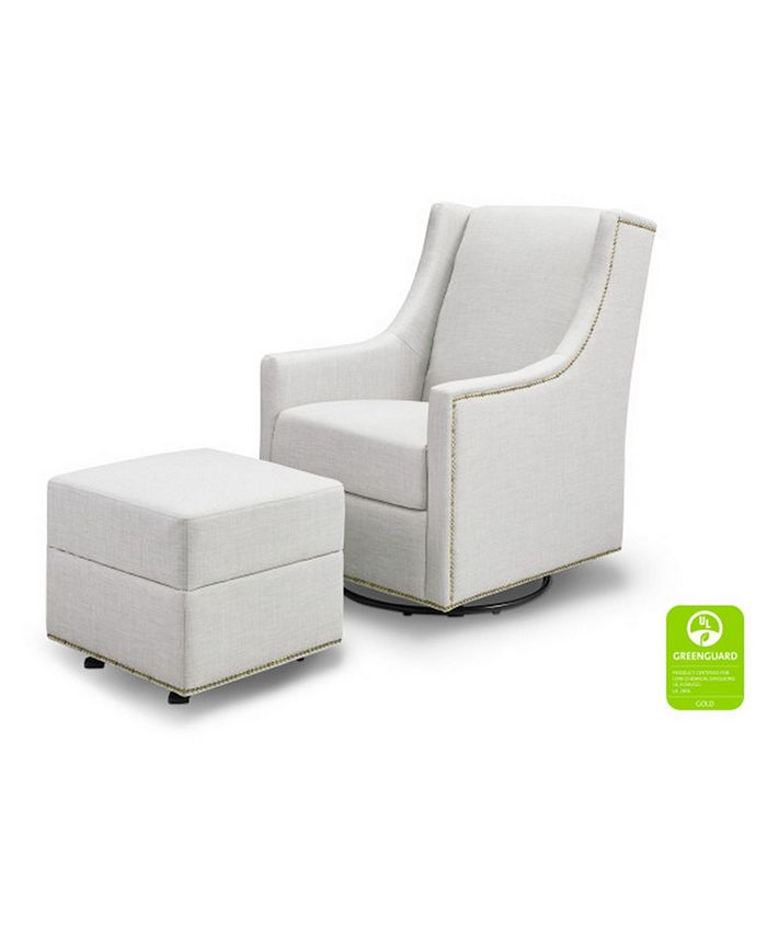 Million Dollar Baby Classic Harper Swivel Glider With Gliding Ottoman Macy's
