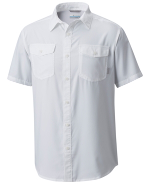 Columbia Men's Utilizer Classic Fit Performance Shirt In White