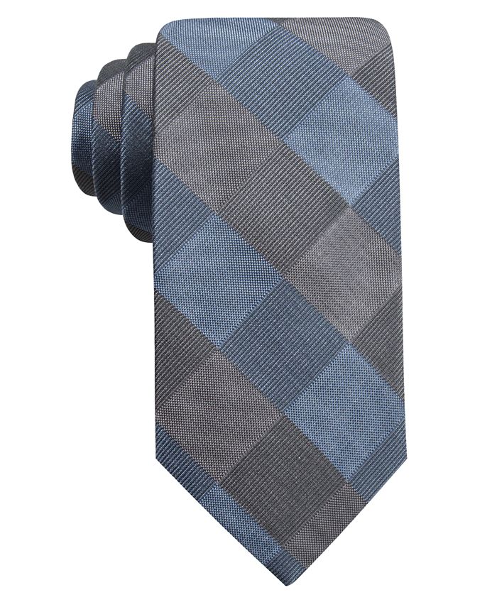 Ryan Seacrest Distinction Men's Concord Slim Check Tie, Created for ...