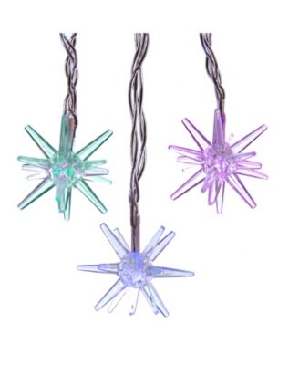 Kurt Adler - 15-Light Starburst with RGB LED String Light Set