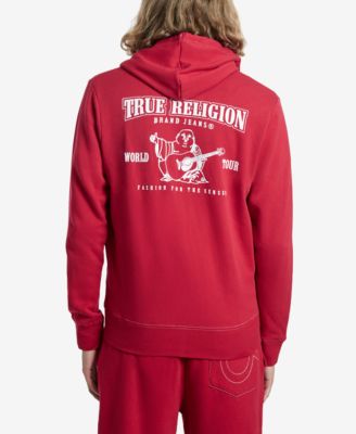 true religion ruby red hoodie