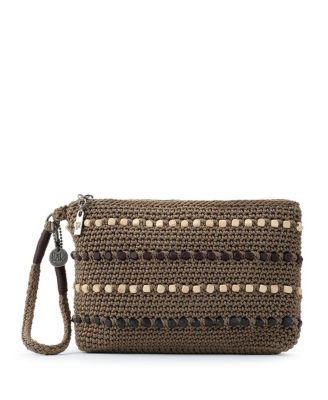 The sak crochet wristlet sale