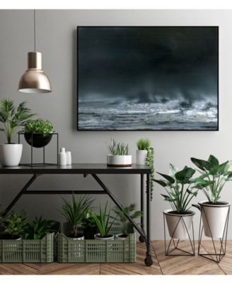 Giant Art 28" x 22" Sea View I Art Block Framed Canvas