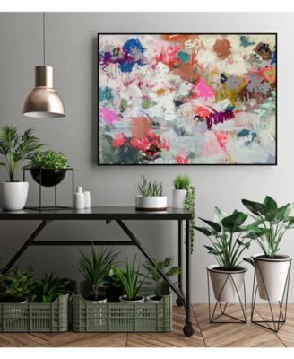 14" x 11" Really I Art Block Framed Canvas