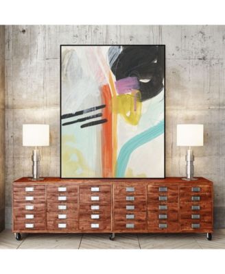 20" x 16" Rhythm Variations I Art Block Framed Canvas