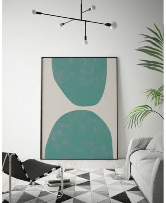 14" x 11" Jet Pack IX Art Block Framed Canvas