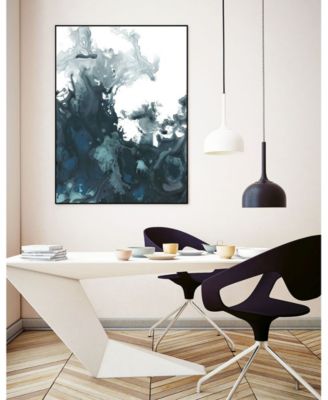 Giant Art 20" x 16" Tempest II Art Block Framed Canvas