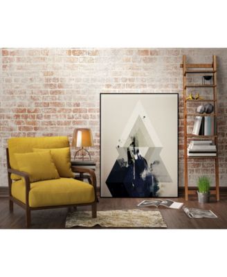 Giant Art 20" x 16" Beneath the Surface III Art Block Framed Canvas