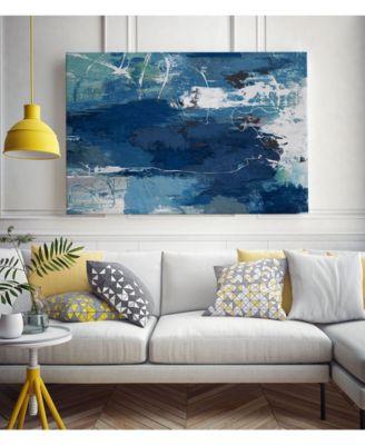 14" x 11" Abstractions Museum Mounted Canvas Print