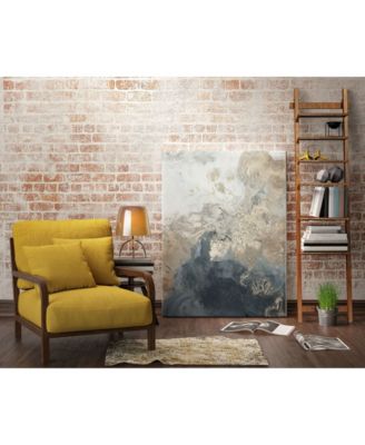 40" x 30" Ocean Splash II Version Museum Mounted Canvas Print