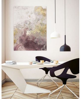 32" x 24" Ocean Splash II Version Museum Mounted Canvas Print