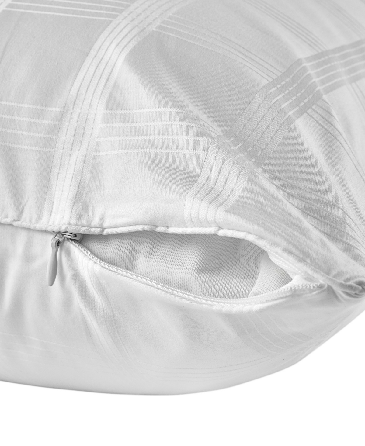 Sealy Luxury Cotton Zippered Pillow Protector,