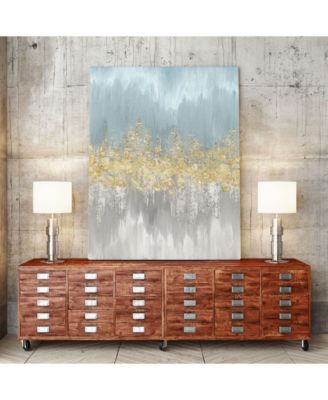 20" x 16" Neutral Wave Lengths III Museum Mounted Canvas Print