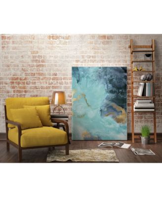 40" x 30" Under the Sea II Museum Mounted Canvas Print