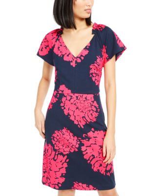 Trina Trina Turk Beckell Floral Print Dress Macy s