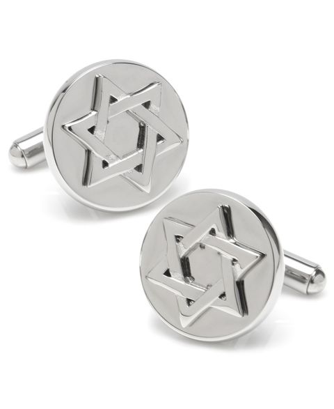 Мужские запонки Ox & Bull Trading Co. Ox Bull Trading Co Star of David Cufflinks