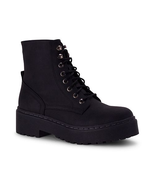 Wanted Walker Lace Up Ankle Bootie Reviews Boots Booties