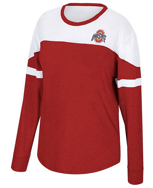Top Of The World Women S Ohio State Buckeyes Downfield Long Sleeve