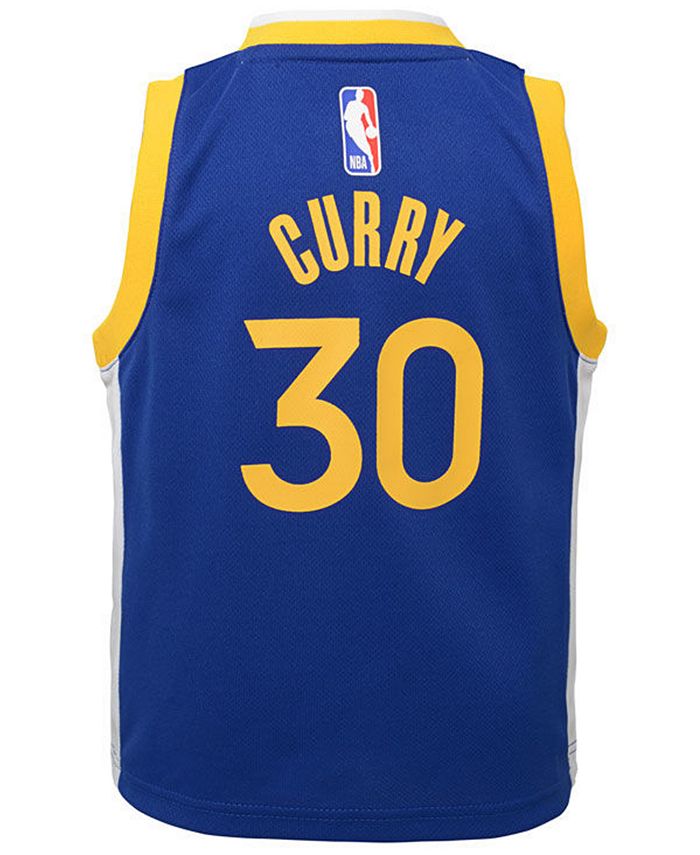 Nike Toddlers Stephen Curry Golden State Warriors Icon Replica Jersey ...