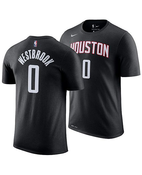 Nike Men S Russell Westbrook Houston Rockets Statement Player T