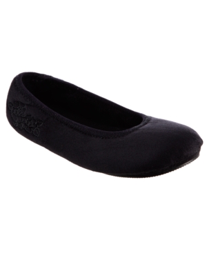 image of Isotoner Signature Women-s Brianna Ballerina Slippers