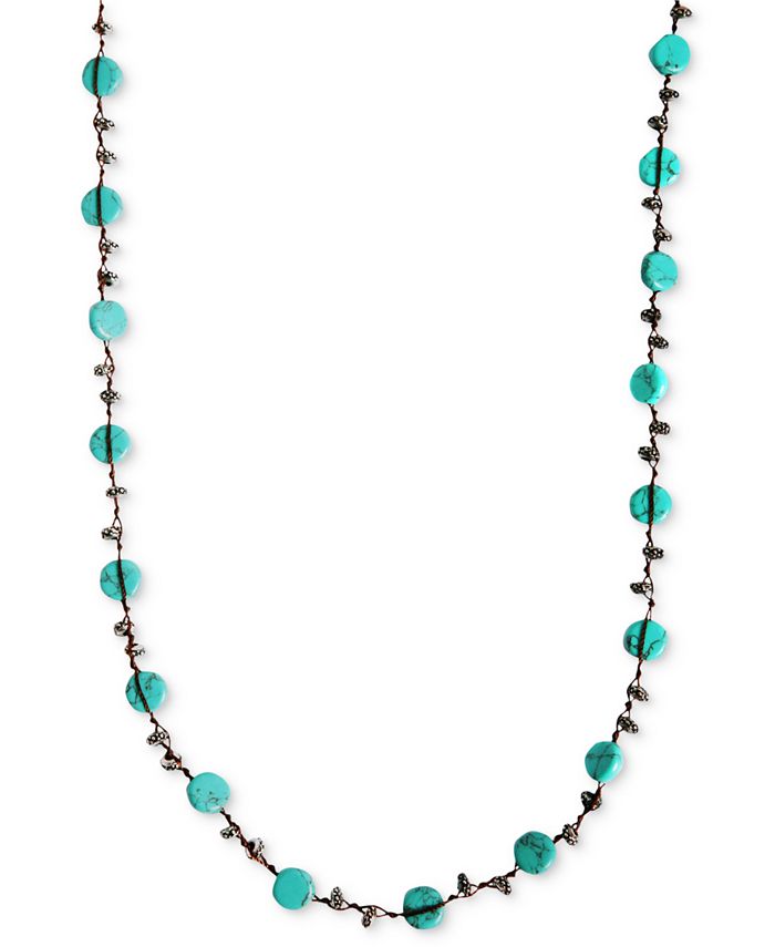 Macys shop turquoise necklace