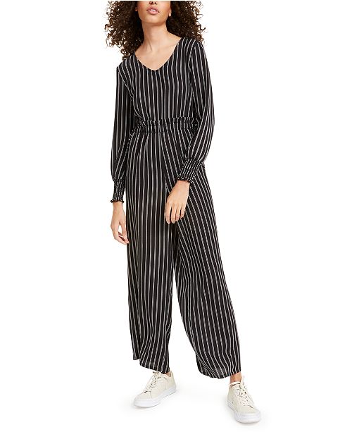 Ultra Flirt Juniors Striped Paperbag Jumpsuit Reviews Leggings