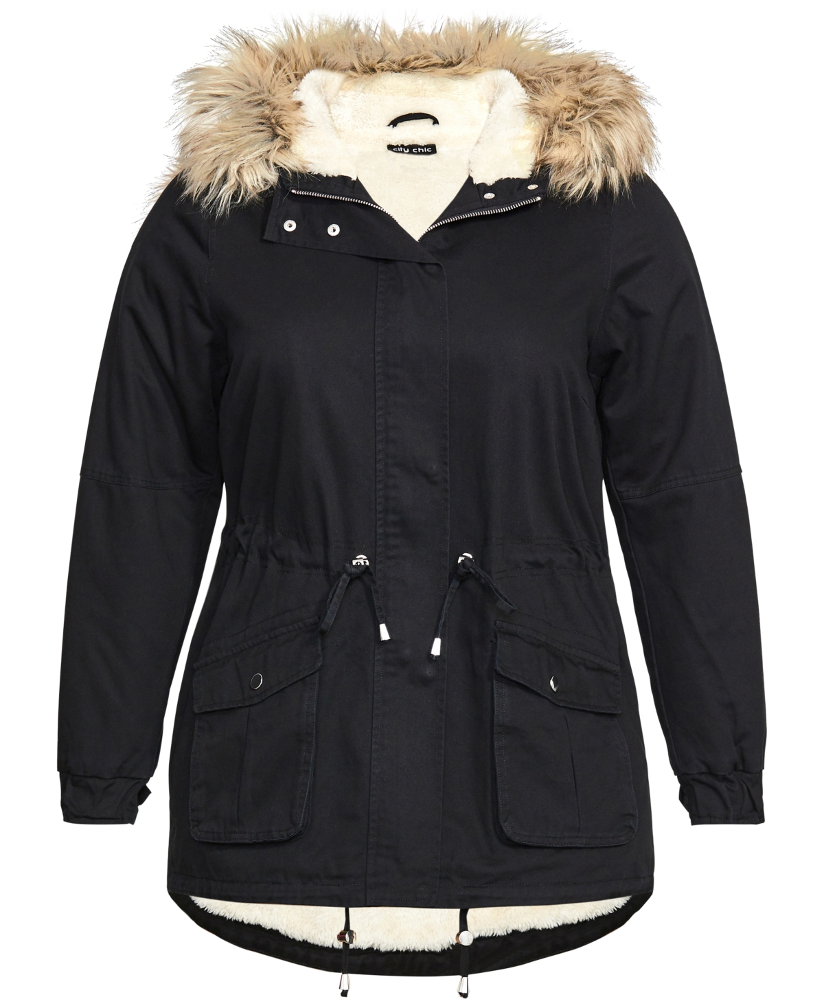 City Chic Women's Explorer Parker Jacket
