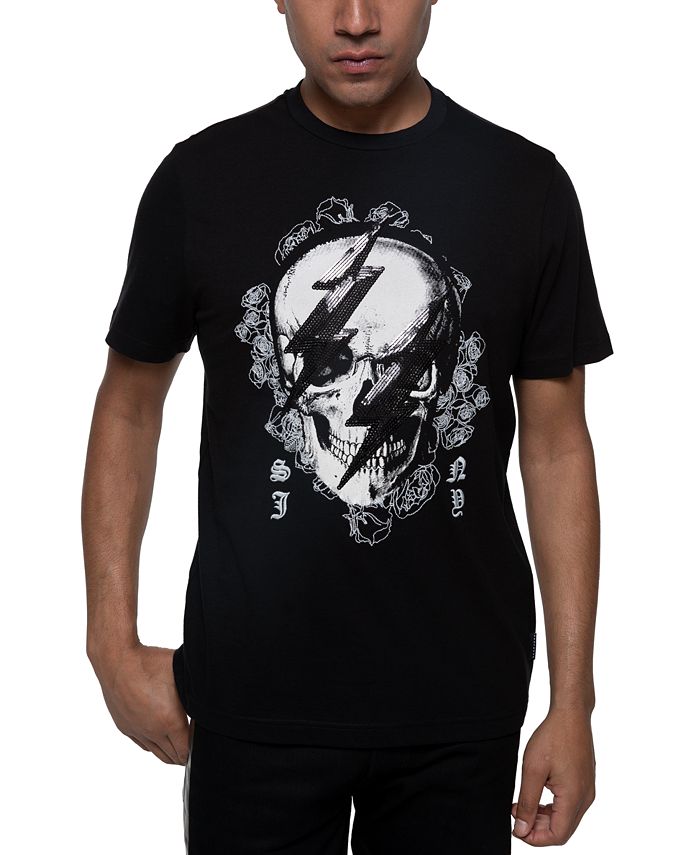 Sean John Men's Love And Roses Graphic T-Shirt - Macy's