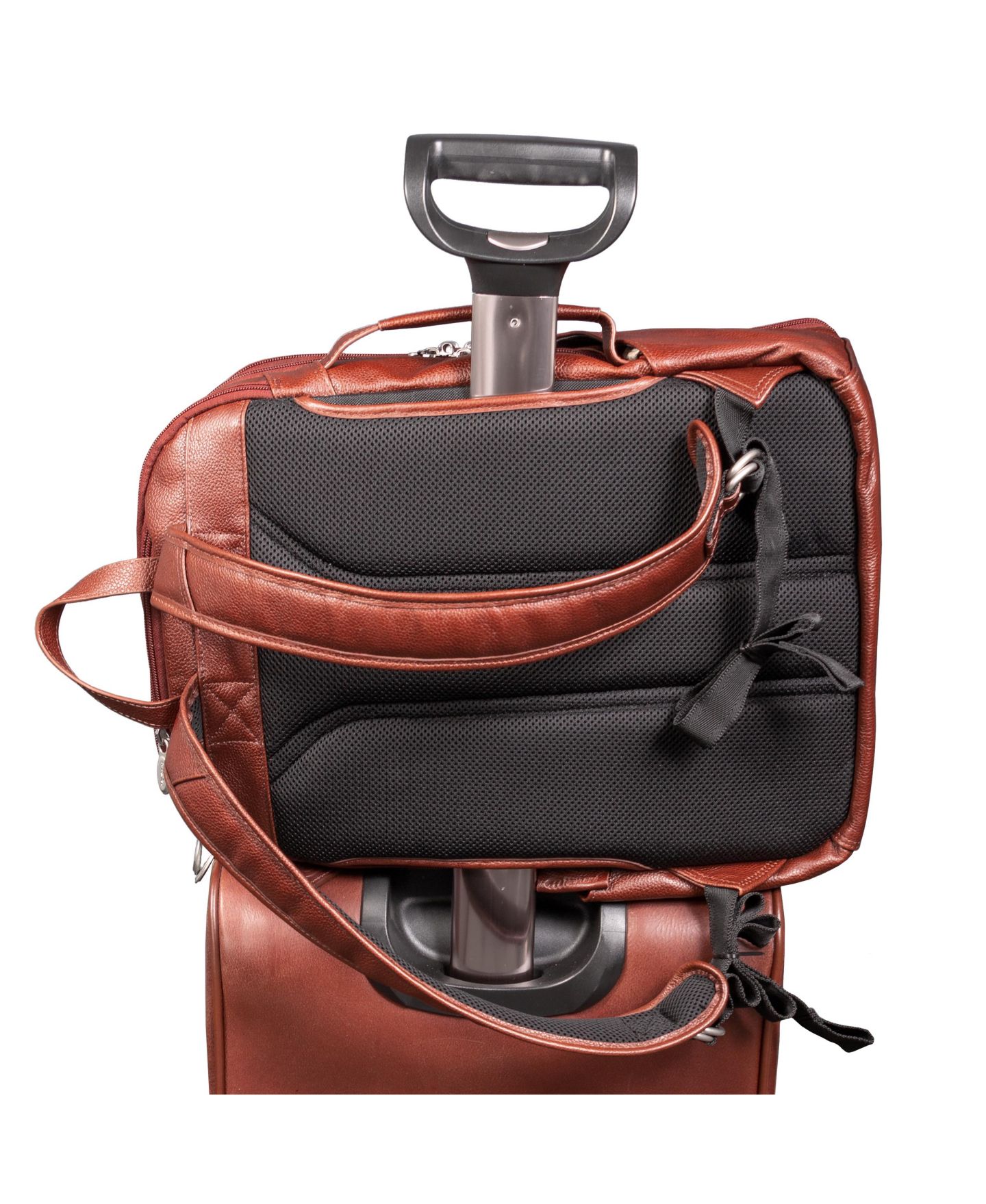 Рюкзак McKlein Englewood 17" Triple Compartment Laptop Tablet Weekend, цвет: Чёрный — фото 21