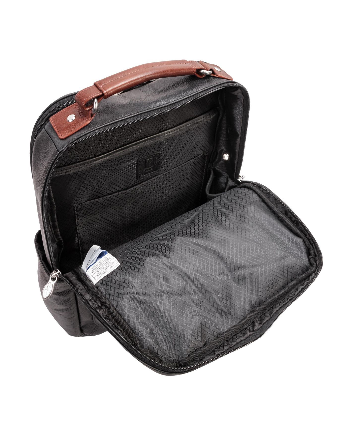 Рюкзак McKlein Logan 17" Dual-Compartment Laptop Tablet, цвет: Чёрный — фото 3