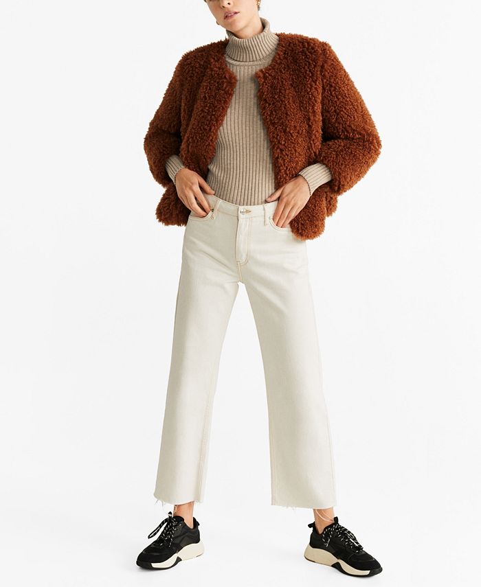 MANGO Turtleneck Sweater - Macy's