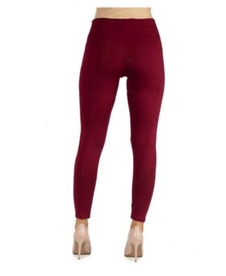 womens maroon leggings