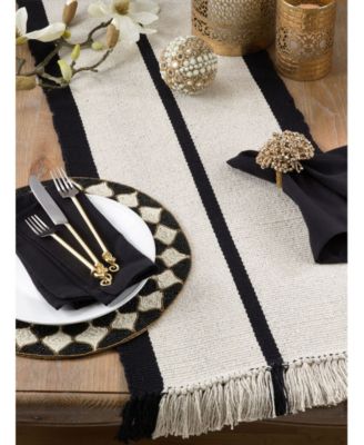 100% Cotton Runner with Heavy Rug Design