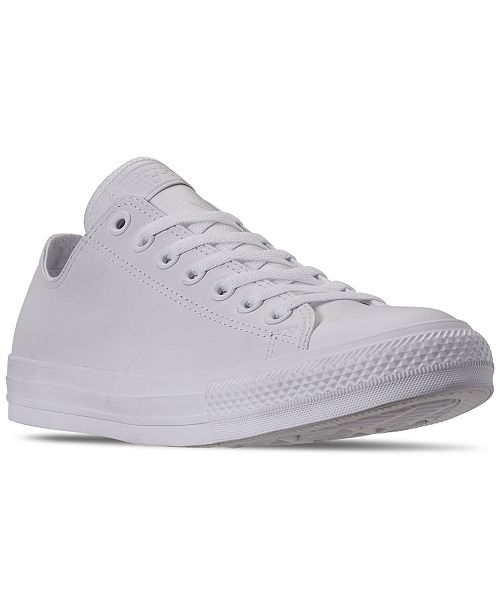 Converse Men S Chuck Taylor All Star Leather Low Top Casual