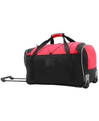 22" Multi-Pocket Rolling Duffle