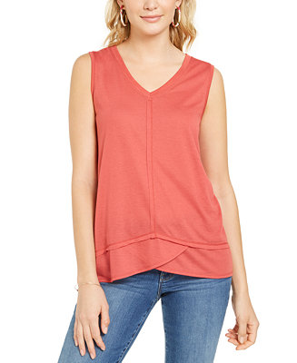 Style & Co High-Low Tank Top, Created for Macy's - Macy's