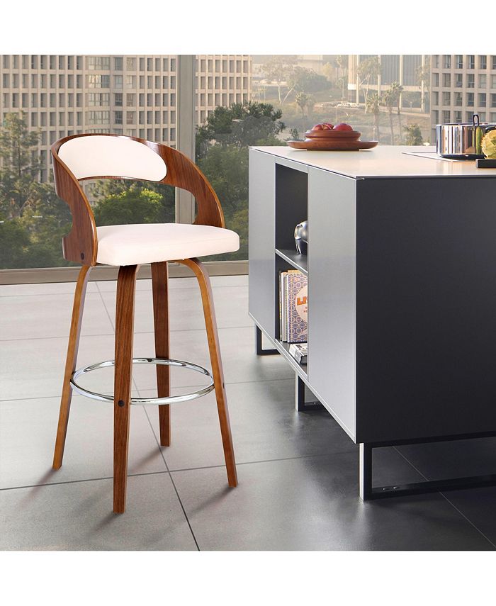 Armen Living Shelly Bar Stool & Reviews Furniture Macy's