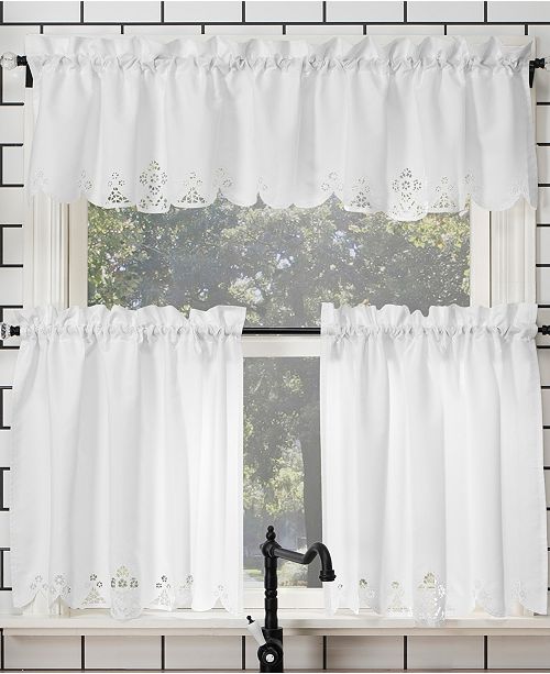 valance and panel curtains