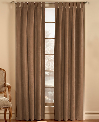 CLOSEOUT! CHF Loftstyle Faux Suede Window Treatment Collection