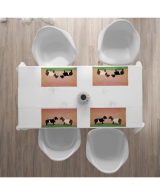 Ambesonne Dachshund Place Mats, Set of 4