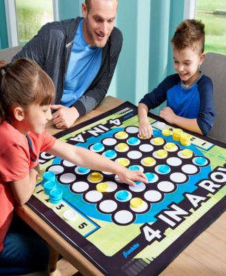 Checkers and Four-in-A-Row Mat