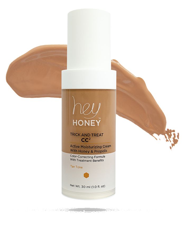 Hey Honey Trick and Treat CC Cream Active Moisturizing Color Correcting