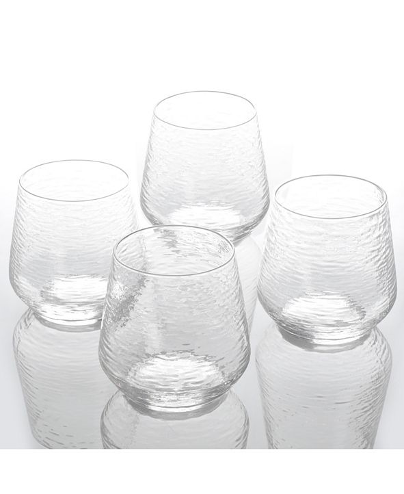 Cravings by Chrissy Teigen Set of 4- 15 oz. Double Old ...